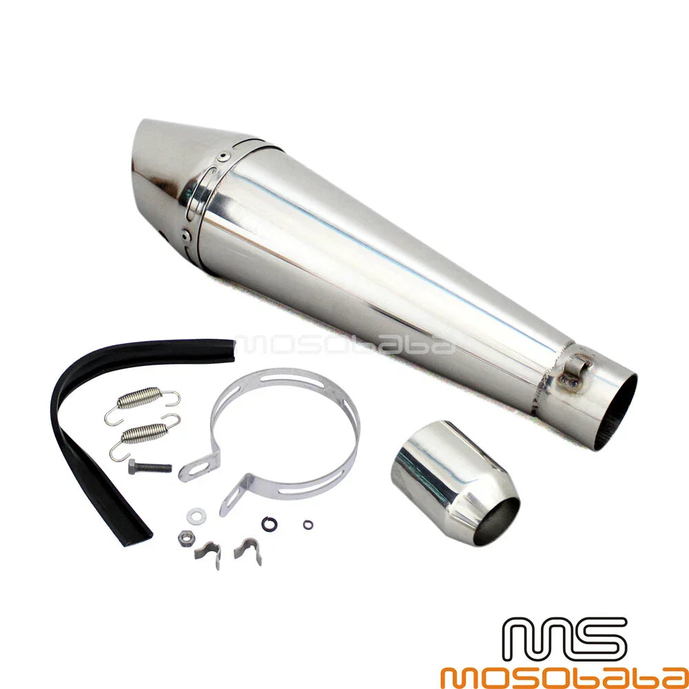 38-51mm GP Muffler Exhaust w/DB Killer for Honda Suzuki 125cc-1000cc
