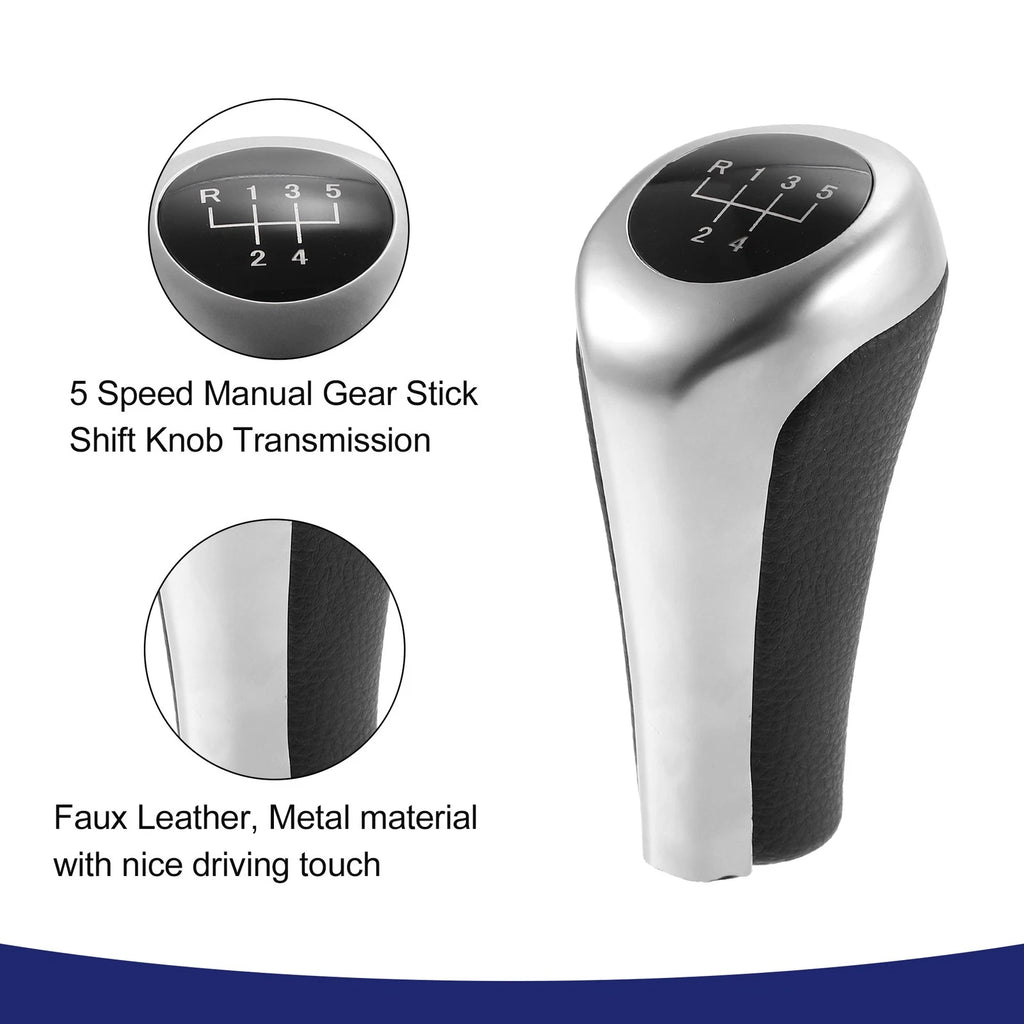 5 Speed Manual Gear Shift Knob for BMW X1 X3 X5 (2010–2023)