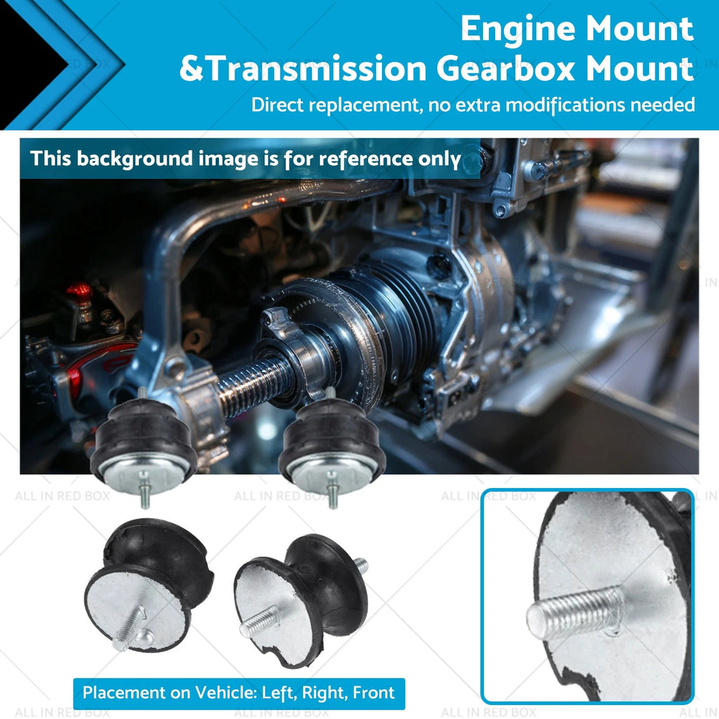 Engine Mount & Transmission Gearbox Mount for BMW (2011–2019) 22116779970 22316799331