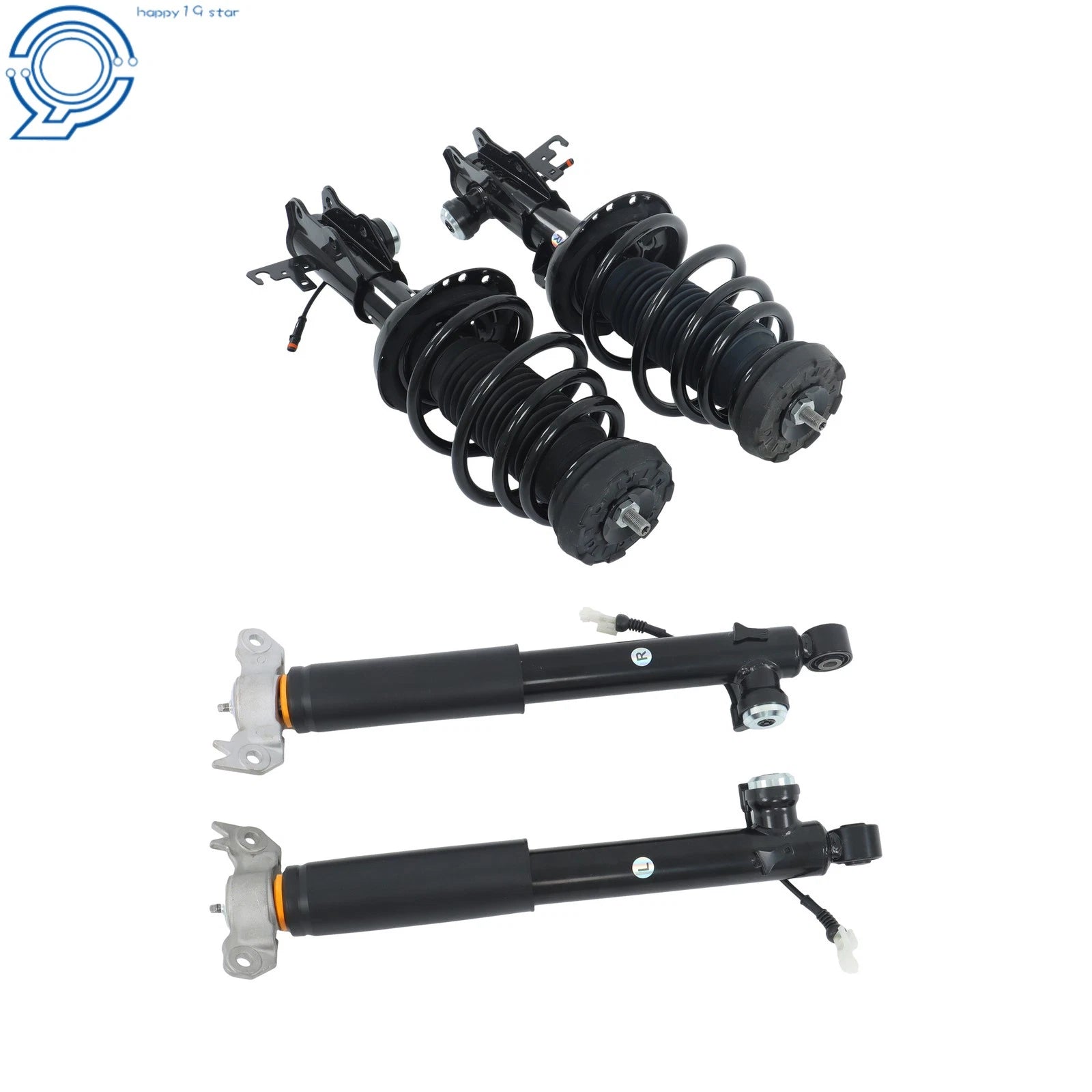 Set of 2 Front and Rear Shock Struts for Buick Regal (2011-2014)