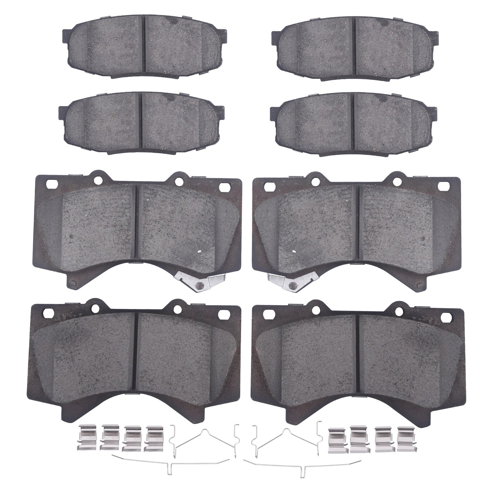 Ceramic Brake Pads for Toyota Tundra Sequoia Land Cruiser Lexus LX570 (2007–2021)