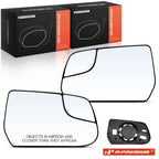 Pair Manual Mirror Glass with Spotter Glass for Chevy Equinox (2010–2017)