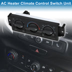 HVAC A/C Heater Climate Control Panel for Chevrolet Silverado 1500 2500 (1999–2001)