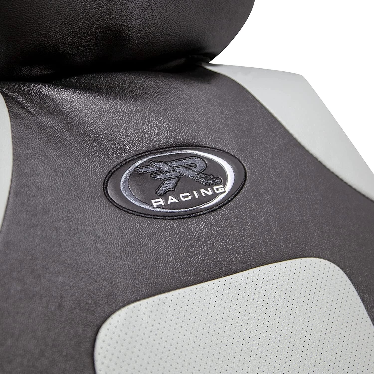 3-Piece Sideless Gray Seat Cover for R Racing Sport (8622R25)