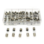 100pcs Fast-Blow Glass Tube Fuse Kit