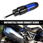 Frame Exhaust Slider Anti-Collision Protector Blue for BMW R1250