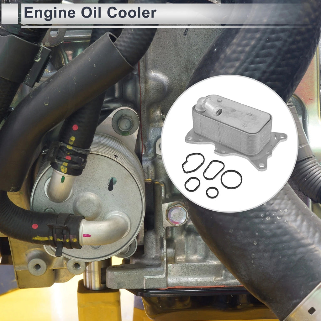Engine Oil Cooler for Mercedes-Benz Sprinter (No. 6511800665) Set of 1