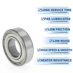 1 Pc 62/28ZZ Deep Groove Ball Bearing for Scooter Skateboard Wheel (P5)