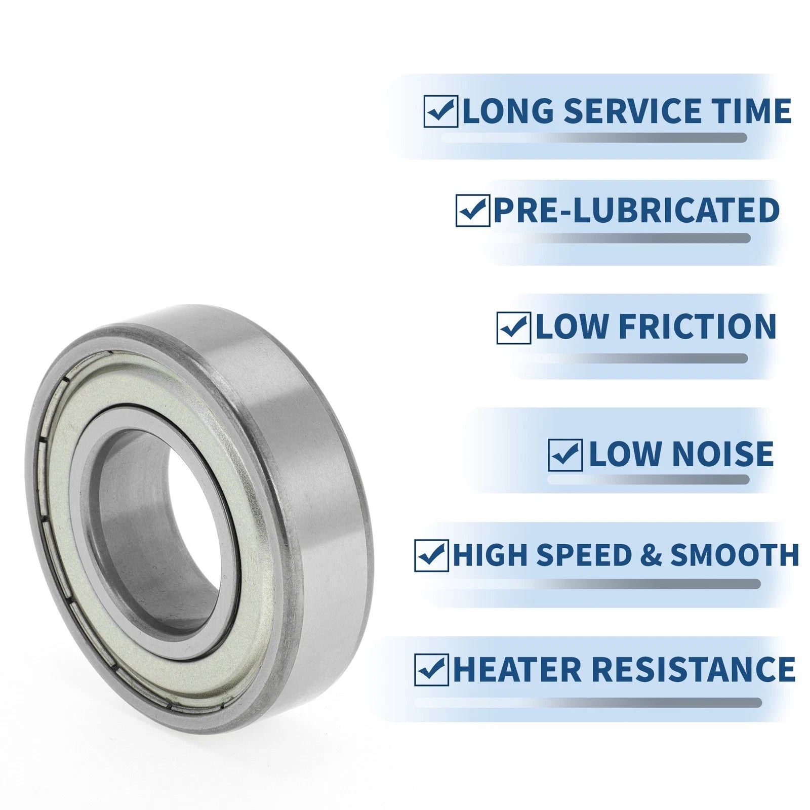 1 Pc 62/28ZZ Deep Groove Ball Bearing for Scooter Skateboard Wheel (P5)