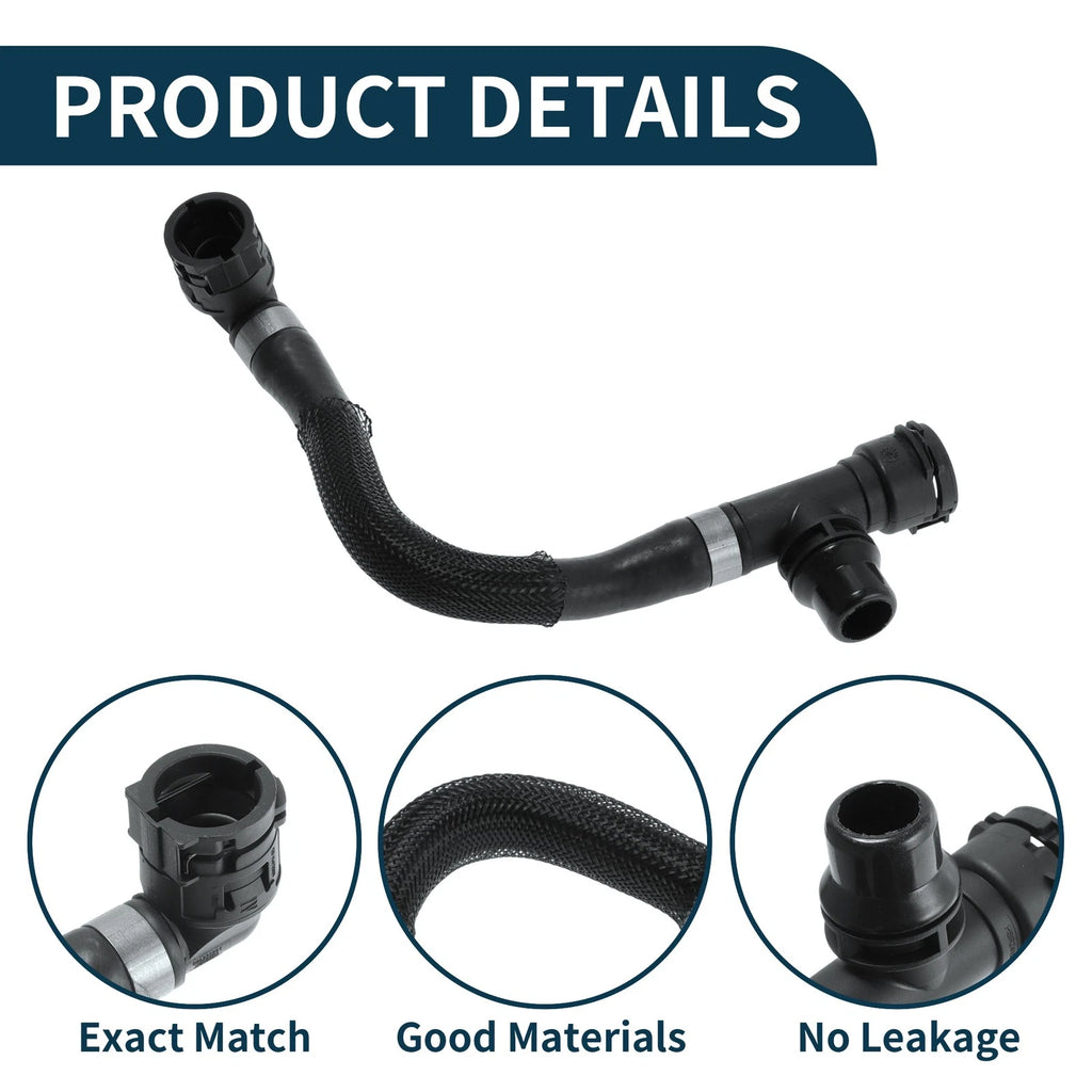 Radiator Hose for BMW 540Li G38 (2018–2023) No. 17128602612 Rubber