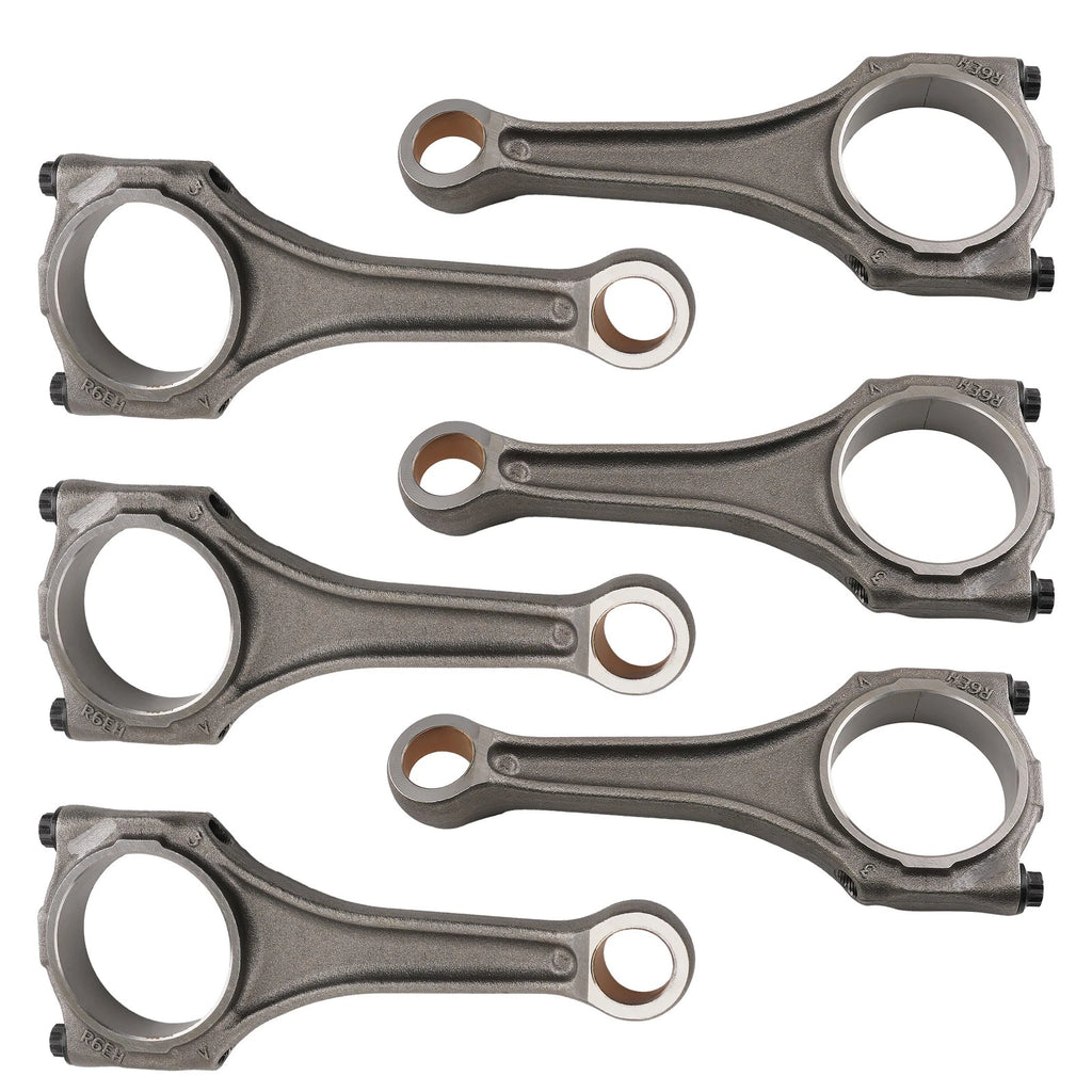 Set of 6 Connecting Rods for Audi VW A4 A5 A6 A7 Q5 Q7 (3.0T)