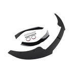Front Bumper Add-on for BMW 4 Series G22 G23 M Sport (2020–2024) Black AC Style
