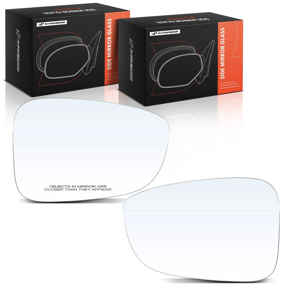 Pair Power Mirror Glass for Honda Accord (2018–2022) Sedan 4-Door