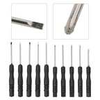 10X Screwdriver Set for Repair Tool (Slotted Cross, 2mm)