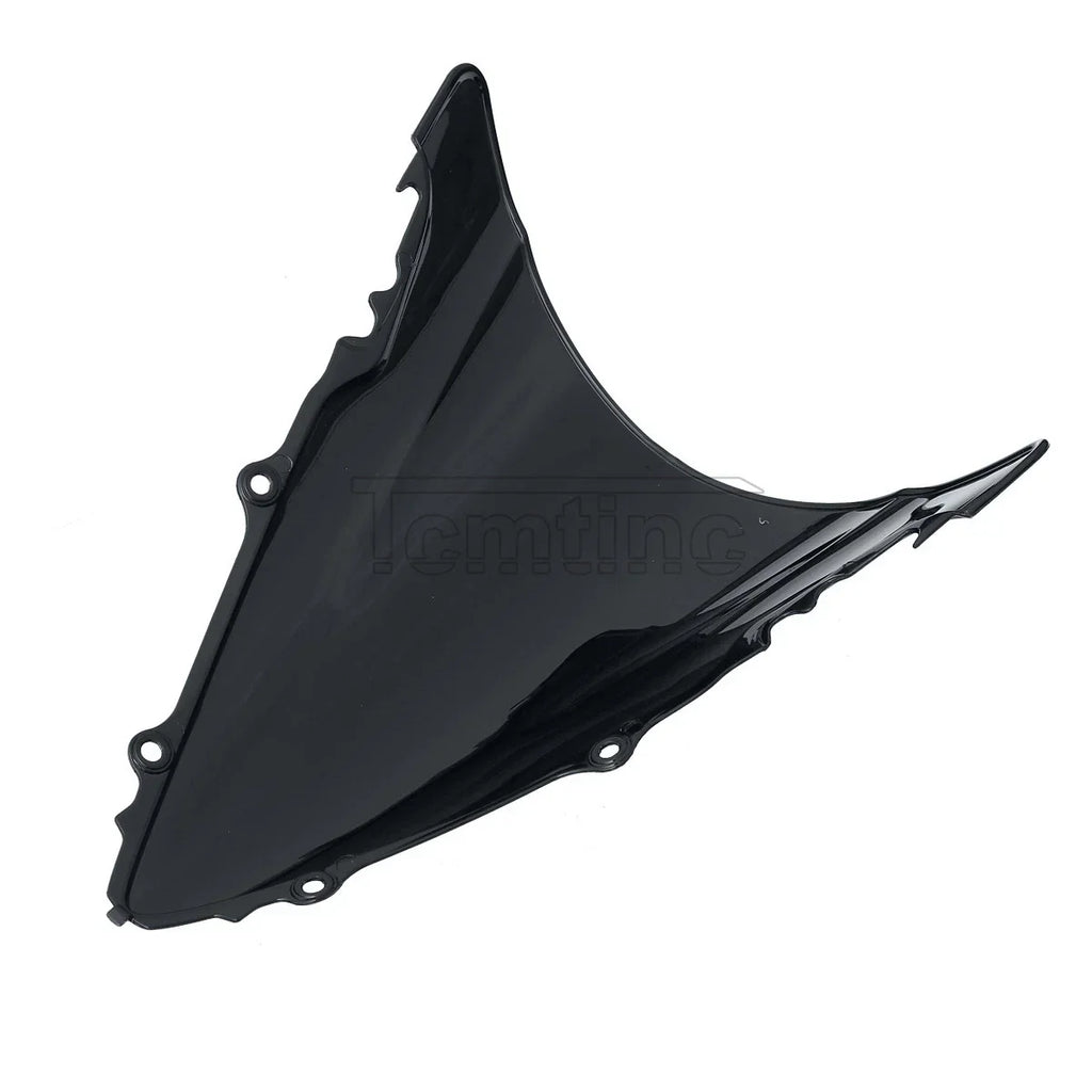 Dual Bubble Black Windshield for Yamaha YZF R6 (2003-2005)