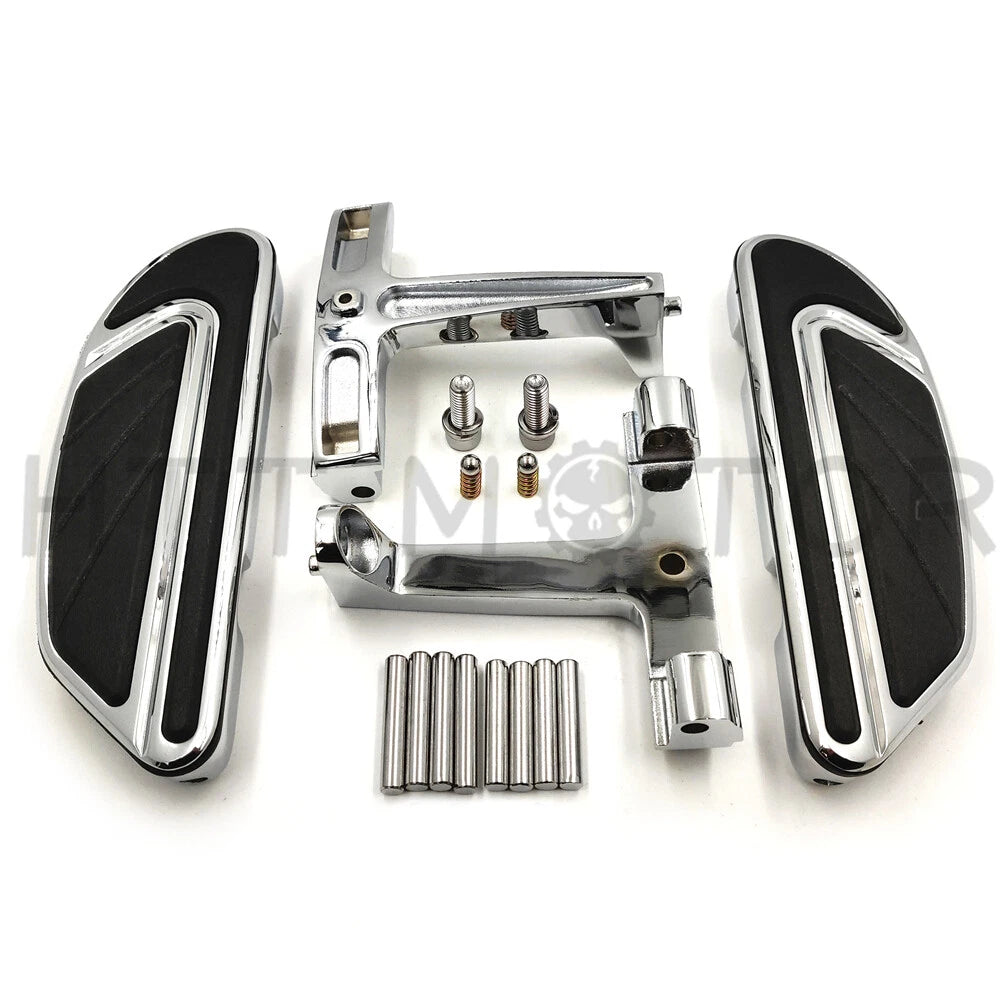 Airflow Passenger Floorboard Mount Bracket for Harley Touring FLHTI FLHR (1993–2008)