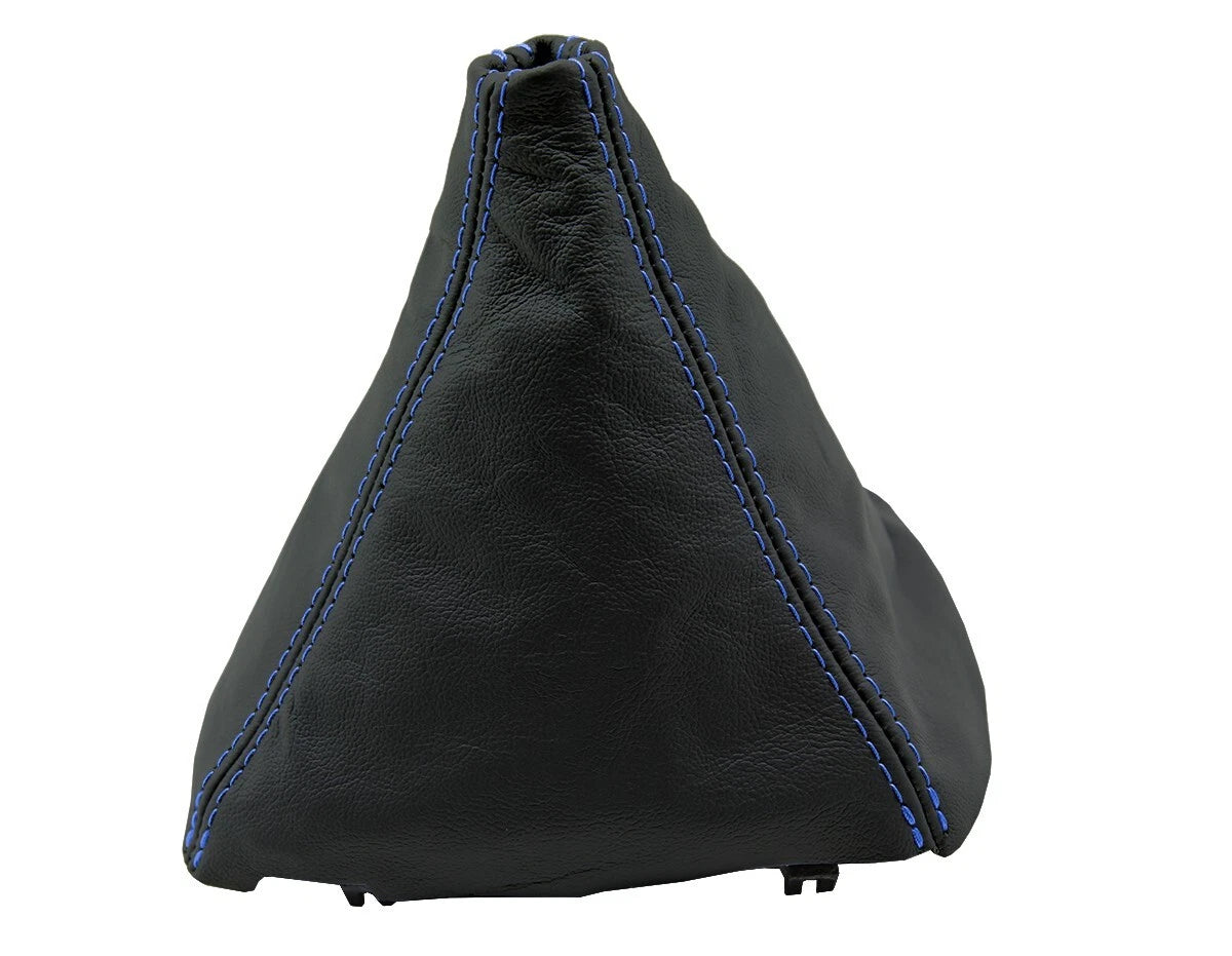 Leather Manual Shift Boot Cover for Acura Integra (1994–2001) Blue Stitch