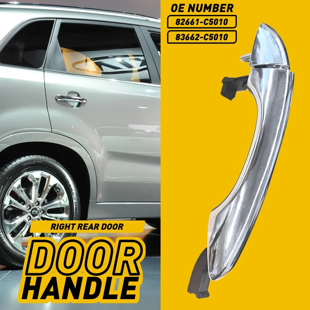Rear Exterior Outside Right Door Handle for Kia Sorento (2016–2020) EH