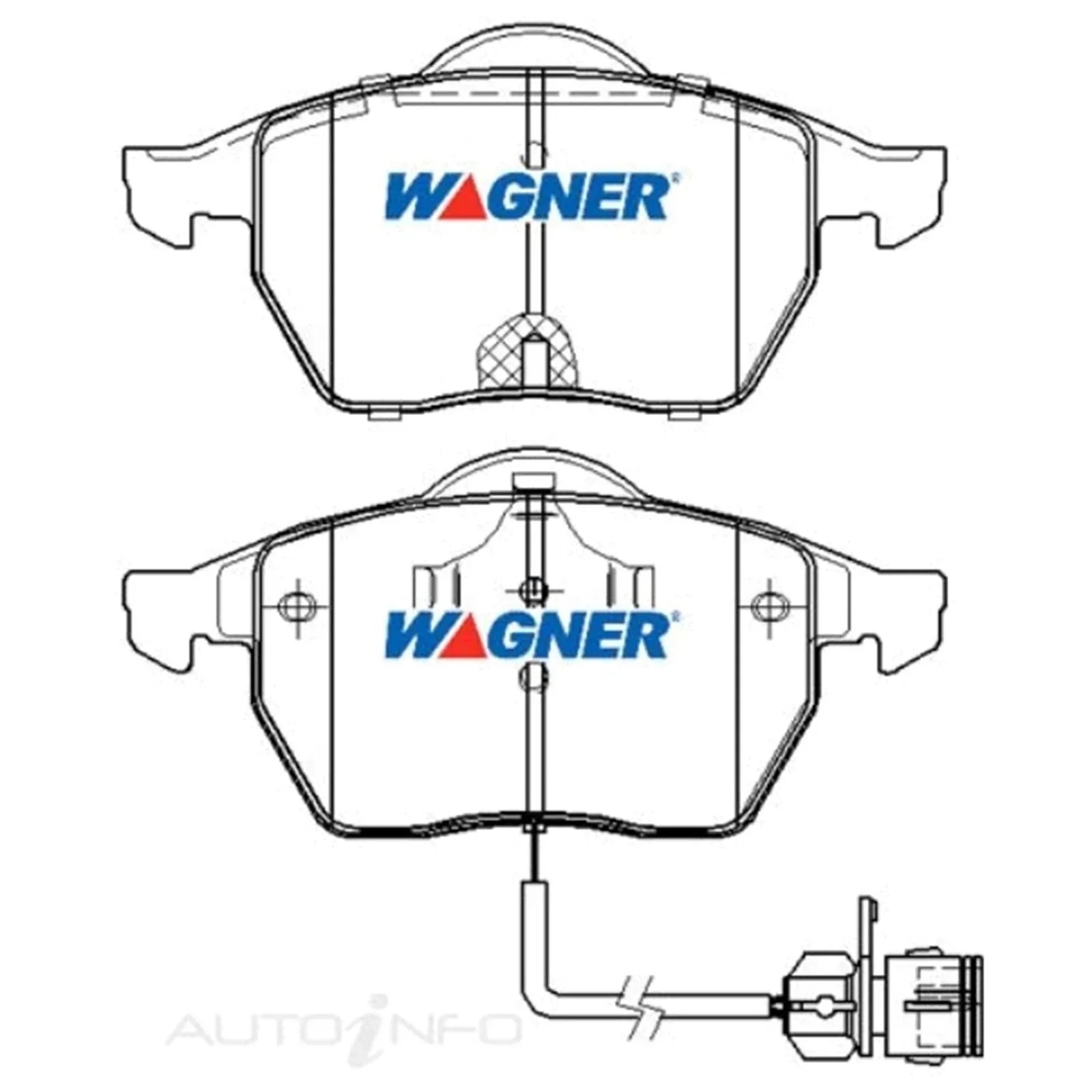 Wagner Front Disc Brake Pads Set 2.4L for Audi A6 C5 (1997-2000)