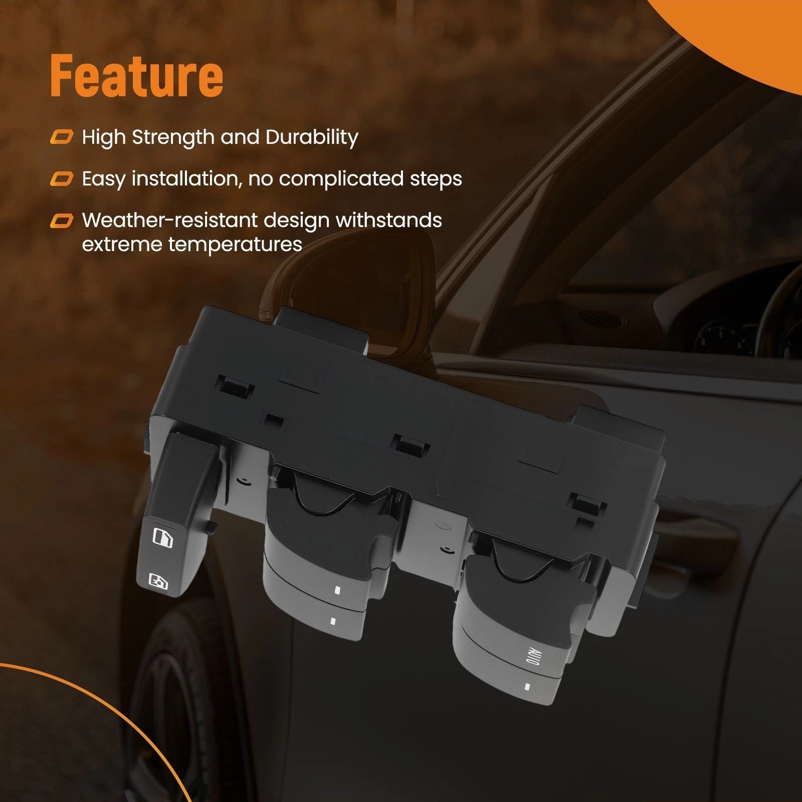 Front Left Power Window Switch for Ford Escape (2007–2010) 8L8Z14529AA 8L8Z14529AC