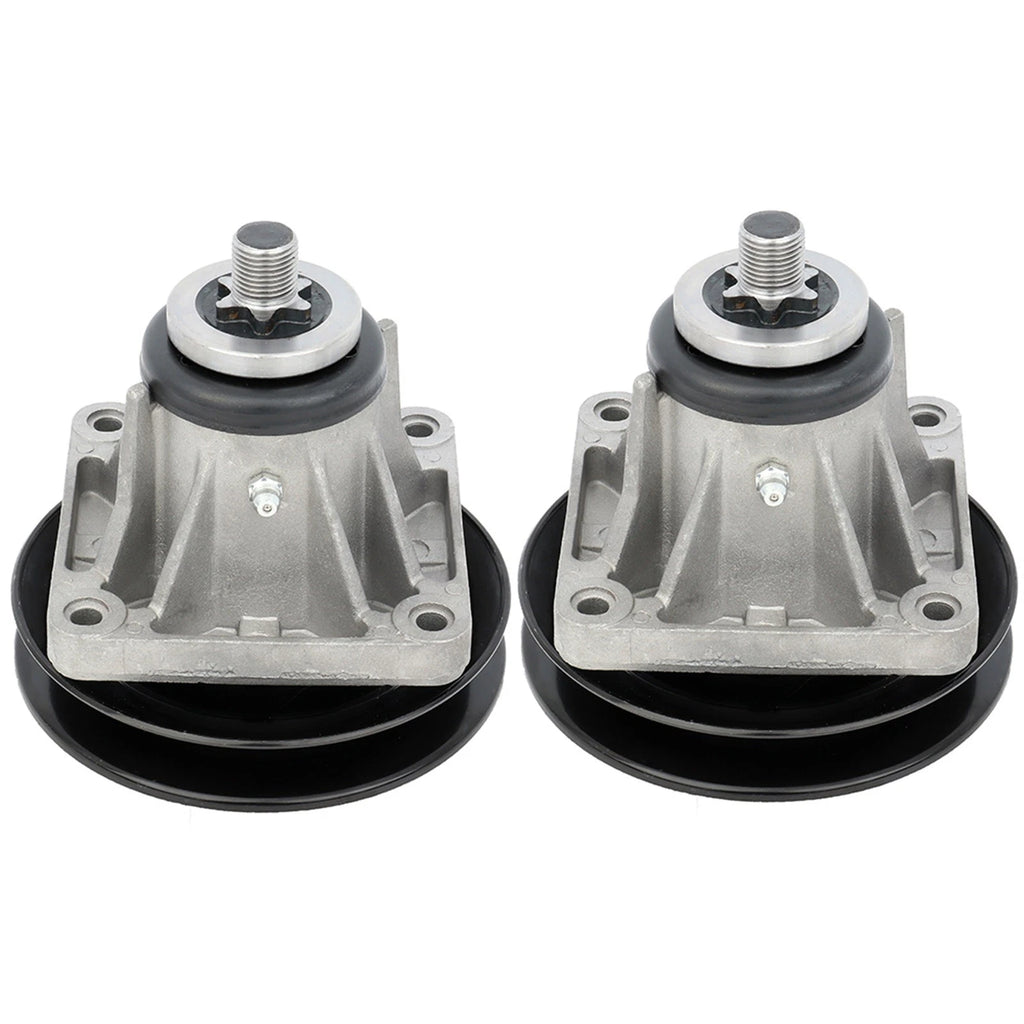2 Spindle Assy for MTD 46" Deck (Fits 918-0240C 918-0430 918-0430A 918-0430B 918-0430C)