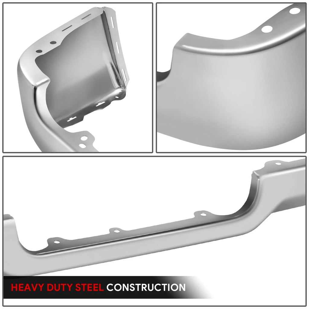 Polished Rear Bumper Face Bar for Ram 1500 (2019–2024) Chrome