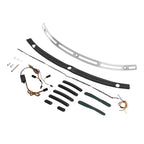 Batwing Windshield Trim LED Light for Harley Street Electra Tri Glide (2014–2024)