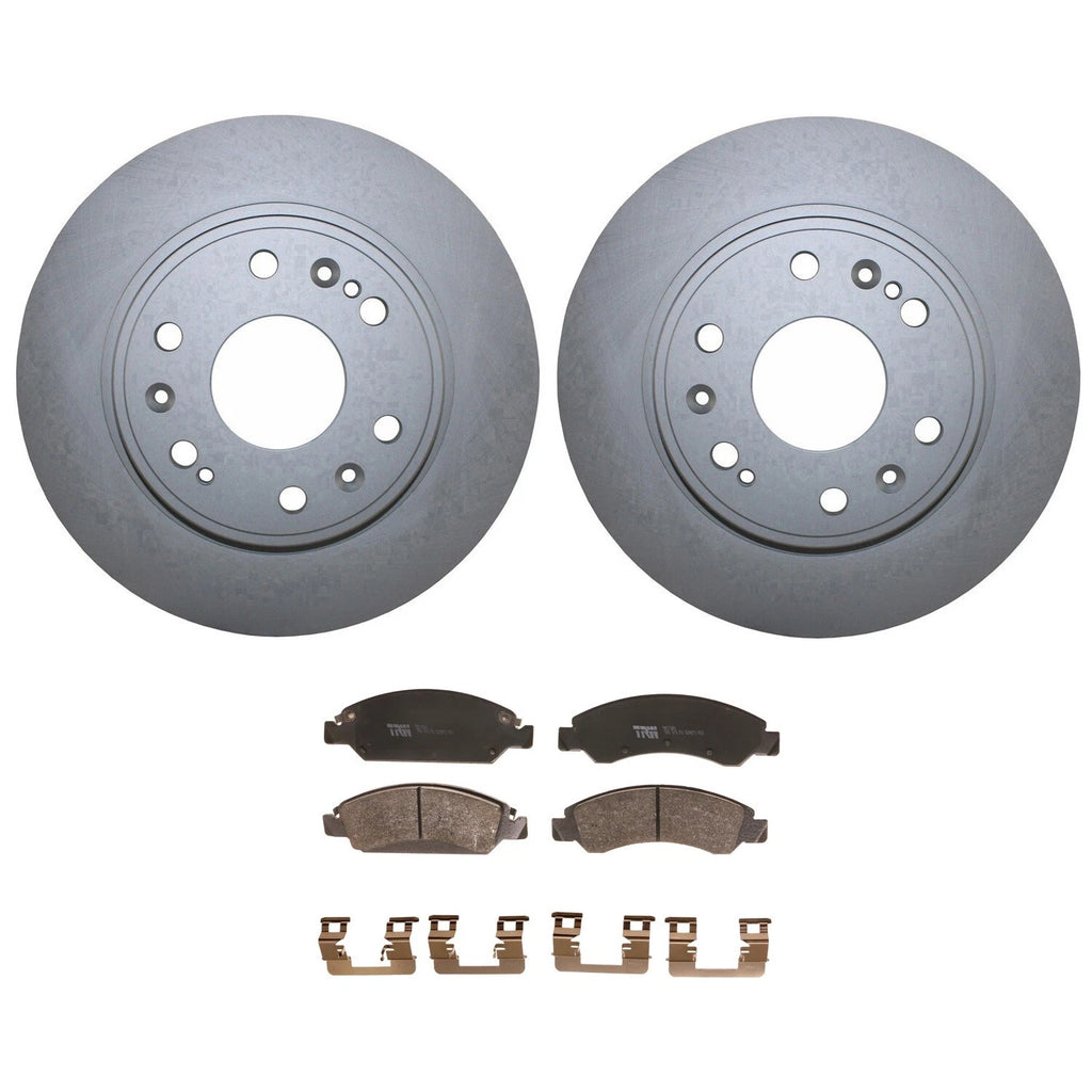 Front Brake Kit 330mm Disc Rotors TRW Ceramic Pads for Chevrolet Tahoe GMC Yukon (2007–2014)