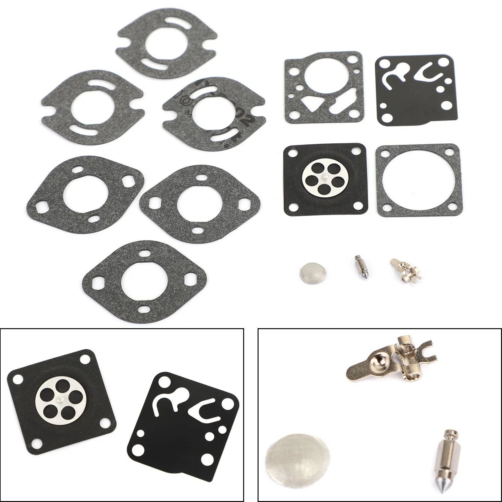 Carburetor Repair Kit for Tecumseh TC200 TC300 (640230 640231 640347 RK-18HU)