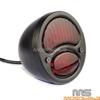 Black LED Taillight Rear Brake Lamp for H-D Bobber Chopper Cafe Racer