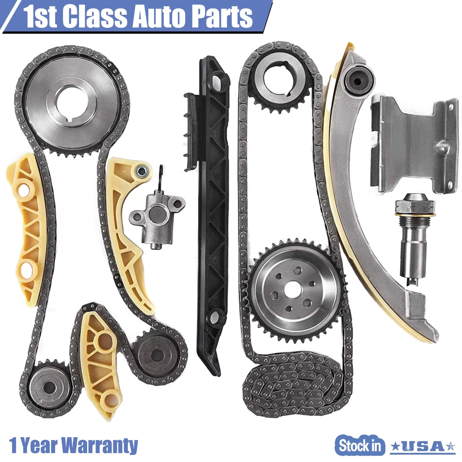 Timing Chain Kit for GM Ecotec 2.0L 2.2L (2000-2011)