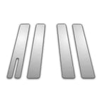 4Pc Chrome Pillar Post Covers for 04-09 Lincoln Aviator - P4015X