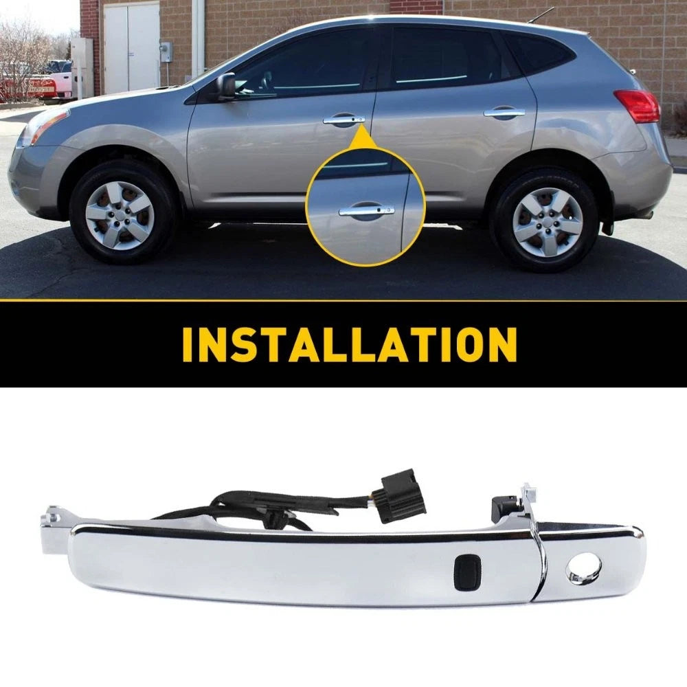 Front Left Driver Side Outside Door Handle for Nissan Rogue (2010–2013)