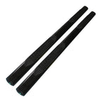 Black 4in Oval Straight w/Step Pads Step Nerf Bar for 17-19 Honda Ridgeline Crew