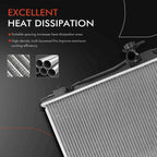 Radiator for Toyota Camry (2012–2017) 2.5L L4 Naturally Aspirated