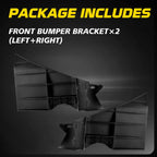 Front Bumper Support Bracket Pair for Ford Mustang (2005-2009)