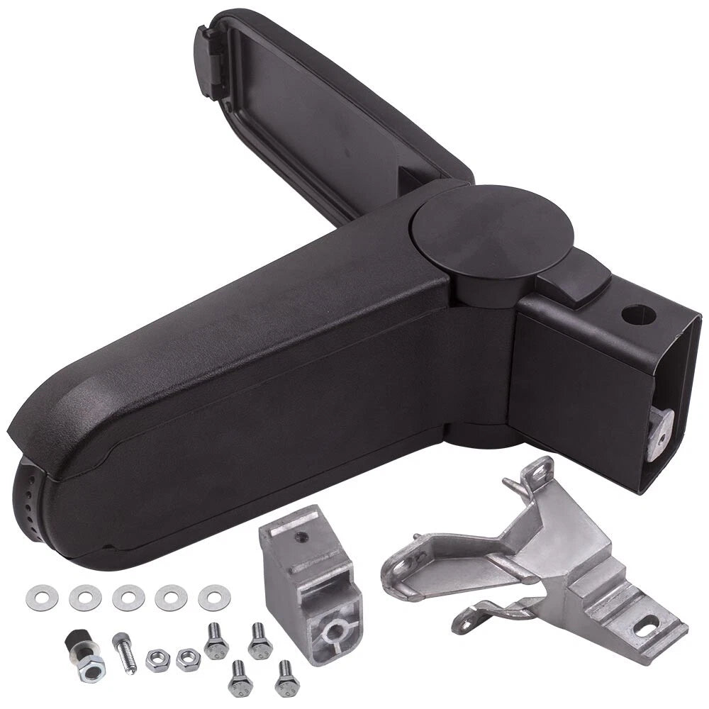 Armrest Console for VW Golf Jetta MK4 Bora (1998–2004) Black Storage
