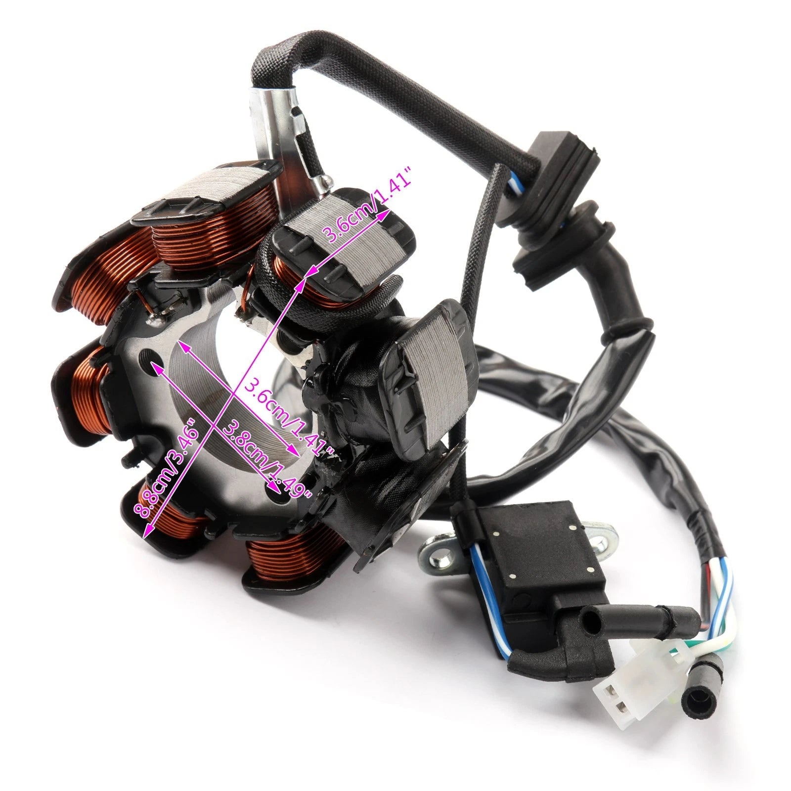 Generator Stator Coil for Honda TRX250 FourTrax 250 X (1987–1988, 1991–1992)