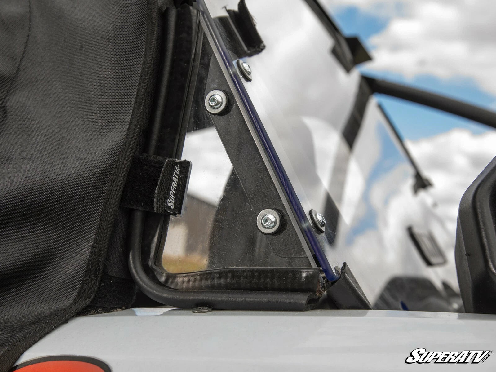 Vented Rear Windshield for Kawasaki Teryx KRX 1000 (2020–2023)