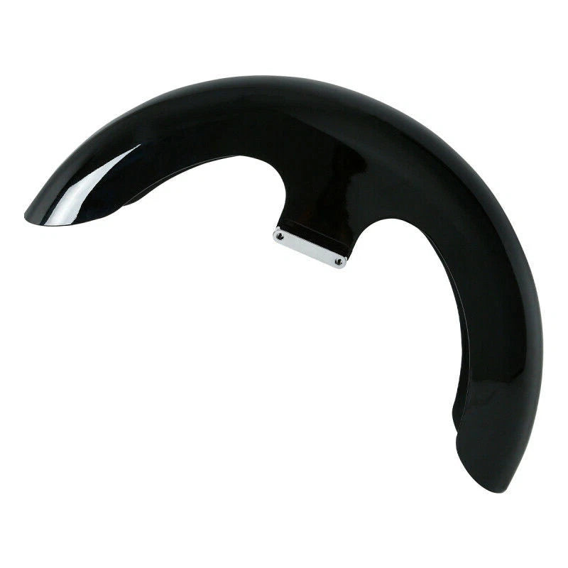 21" Wheel Front Fender & Spacer Mount for Harley Road Glide (2014–2024) Black