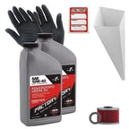 2X 10W40 Oil Change Kit for Kawasaki KLX300R (1996–2007)