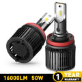 Set of 2 H11 LED Headlight Bulbs for Make Model (YYYY–YYYY)