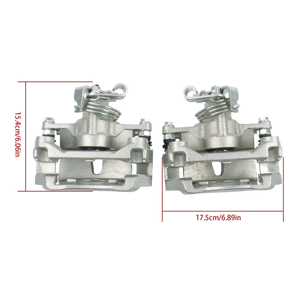 Set of 2 Rear Brake Calipers 18-B4945 for Pontiac Montana (2006–2009)