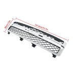 Grille for Chevy Silverado 2500 HD 3500 HD (2011-2014) Black Chrome