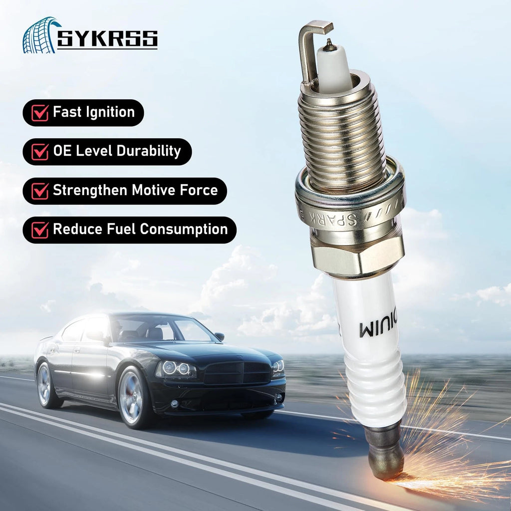 Set of 4 Iridium Spark Plugs for Jeep Cherokee (1984–2000)