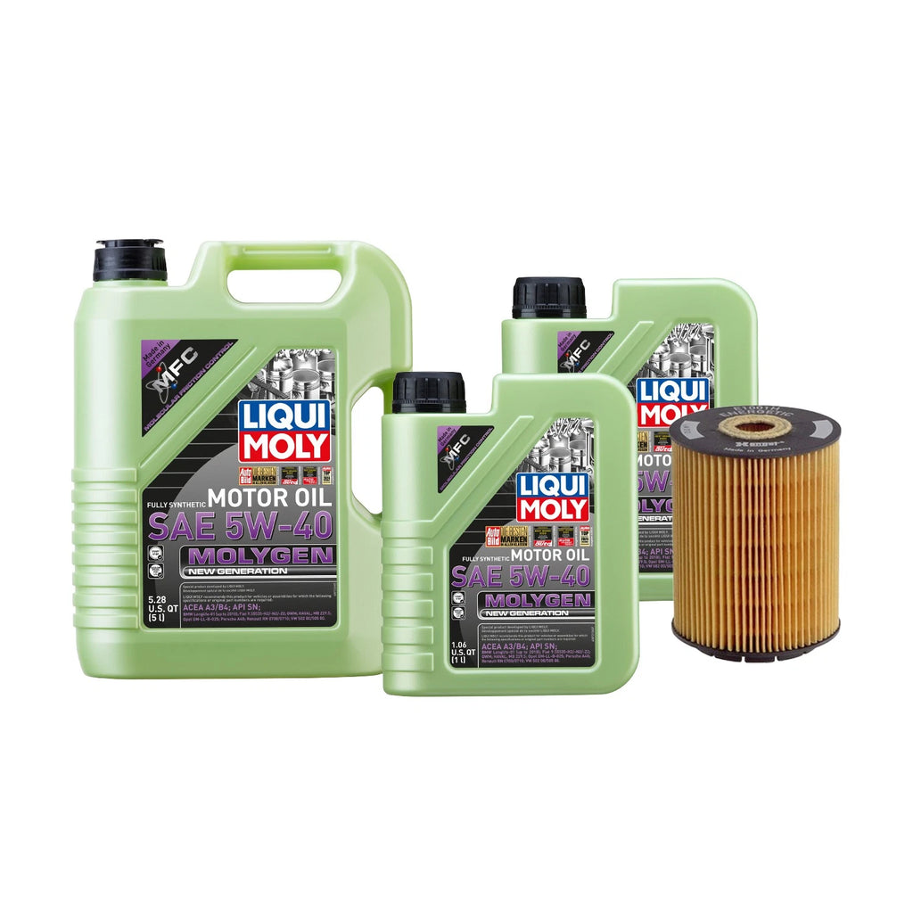 Oil Change Kit 7L Liqui Moly Molygen 5W-40 for Audi Q7 (2007–2015)