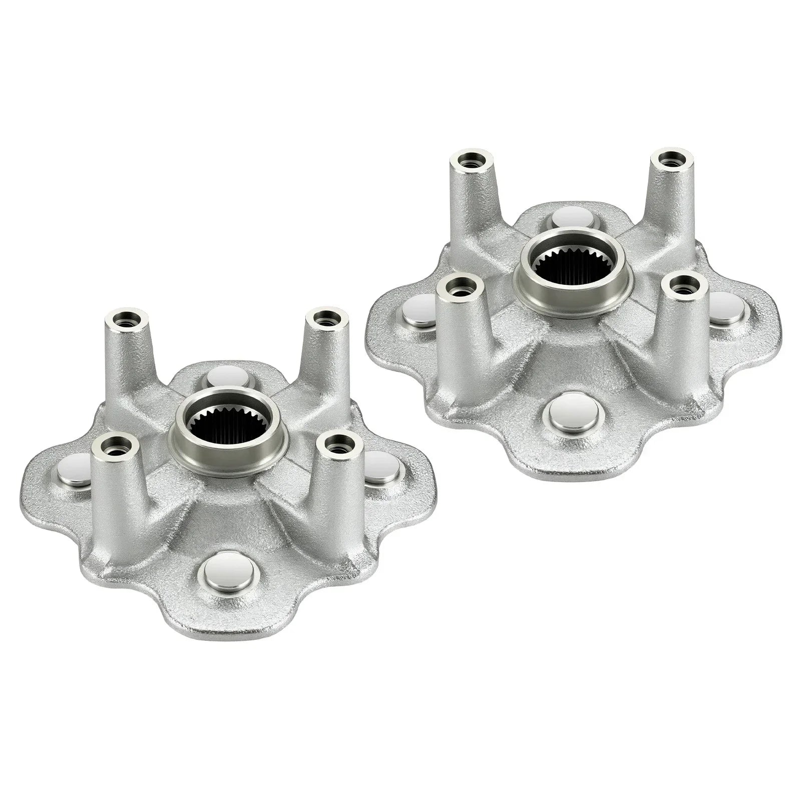 Pair Front Wheel Hub for Yamaha Grizzly YFM350/YFM400/YFM450 (2007–2014)