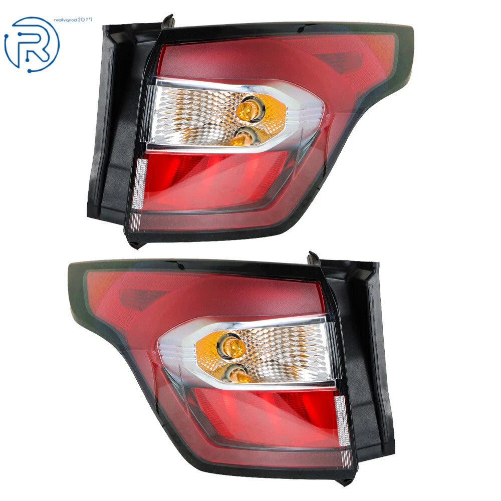 Set of 2 Rear Brake Lamps Tail Lights for Ford Escape Kuga (2017–2019)