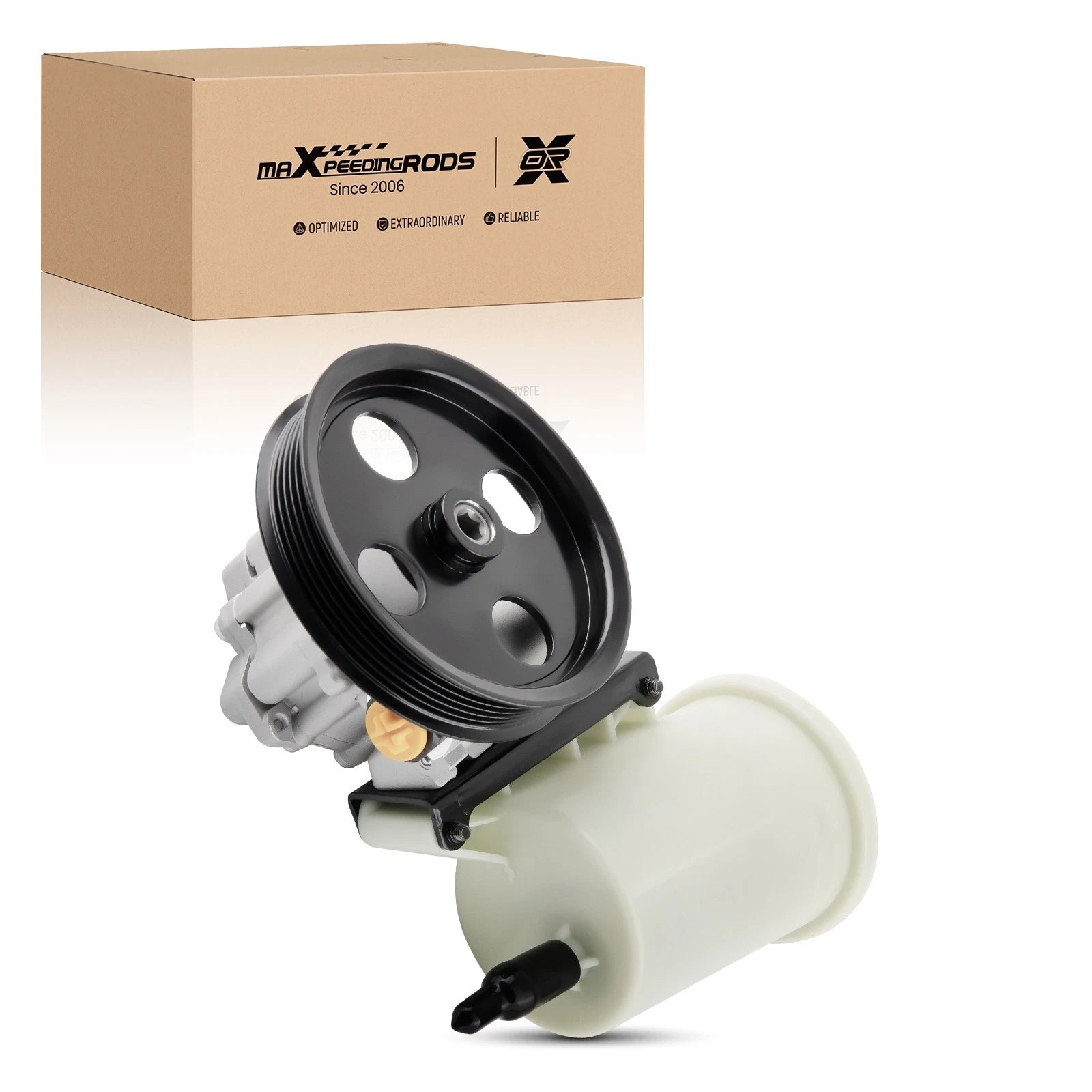 Power Steering Pump with Pulley & Reservoir for Dodge Ram 1500 (2009–2010)