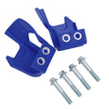 2X Fork Shoe Protection Kit Blue for KX250 KX450 CRF250 300 450 RX (2017–2020)